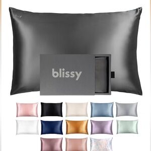 NWT BLISSY King Size Silk Pillow Case